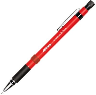 Rotring Visumax Mekanik Kurşun Kalem, Kırmızı 0.7 mm - 1