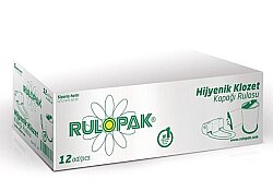 Rulopak Sensörlü Hijyenik Klozet Kapağı Rulosu 12'li