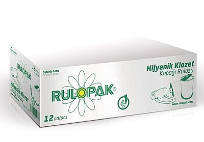 Rulopak Sensörlü Hijyenik Klozet Kapağı Rulosu 12'li - 1