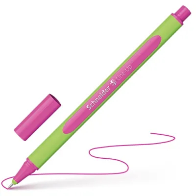 Schneider Fine Liner Kalem, Neon  Pembe  0.4 mm - 1