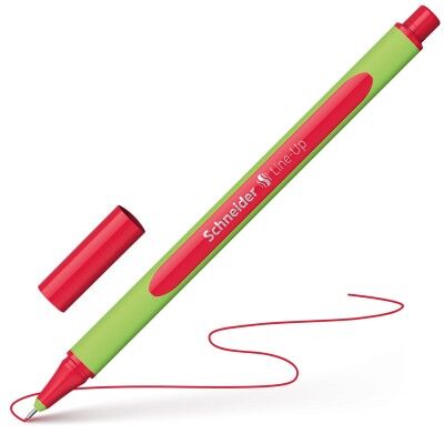 Schneider Fine Liner Kalem, Kırmızı 0.4 mm - 1