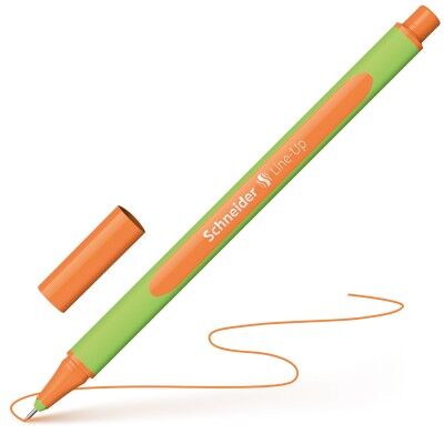 Schneider Fine Liner Kalem, Turuncu  0.4 mm - 1