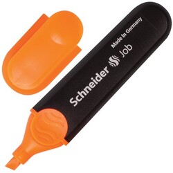 Schneider Job-150 Fosforlu Kalem Turuncu