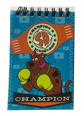 Scooby Doo A7 Karton Kapak Spiralli Cep Bloknot ,Çizgili, 40 Yaprak - 2