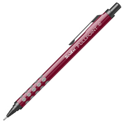 Scrikss Full Point Mekanik Kurşun Kalem, Bordo 0.7 mm - 1
