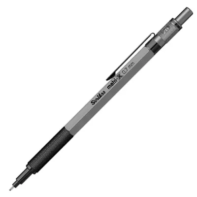 Scrikss Matri-X Mekanik Kurşun Kalem, Gri 0.7 mm - 1