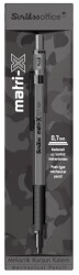 Scrikss Matri-X Mekanik Kurşun Kalem, Gri 0.7 mm - 2