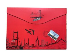 SDK A4 Karton Cırtlı Evrak Dosyası M:12