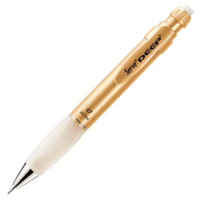 Serve Deep Mekanik Kurşun Kalem, Metalik Altın 0.7 mm - 1