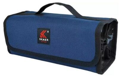 Skaer  Apex X-Case Dört Gözlü Kalem Kutusu Lacivert XC-05 - 1