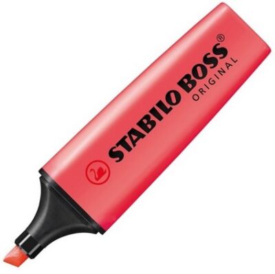 Stabilo 70/40 Boss Original Fosforlu Kalem, Kırmızı - 1