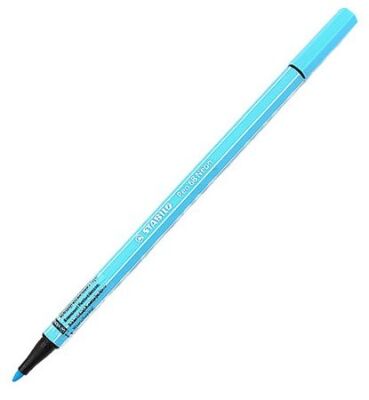 Stabilo Pen 68 Keçe Uçlu Kalem, Neon Mavi 1,00 mm	
 - 1