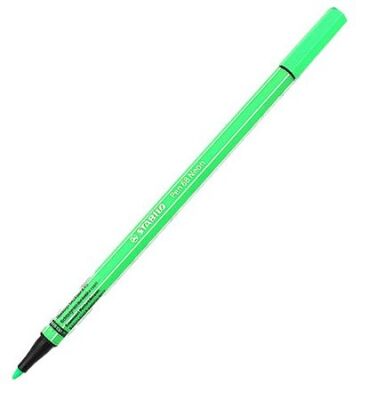 Stabilo Pen 68 Keçe Uçlu Kalem, Neon Yeşil 1,00 mm - 1