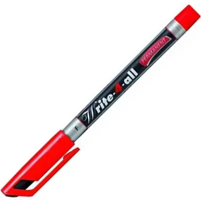 Stabilo Permanent Write-4-all  Kalem Kırmızı F - 1