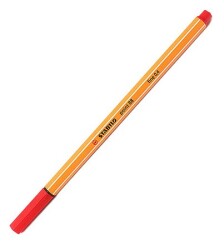 Stabilo Point 88/40 Keçe Uçlu Kalem, Kırmızı 0.4 mm