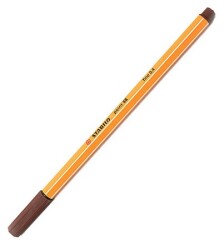 Stabilo Point 88/45 Keçe Uçlu Kalem, Kahverengi 0.4 mm