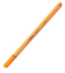 Stabilo Point 88/54 Keçe Uçlu Kalem, Turuncu 0.4 mm
