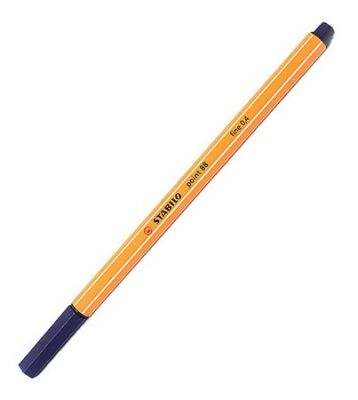 Stabilo Point 88/22 Keçe Uçlu Kalem, Gece Mavisi 0.4 mm - 1