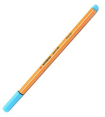 Stabilo Point 88/57 Keçe Uçlu Kalem, Uçuk Mavi 0.4 mm - 1