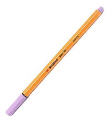 Stabilo Point 88/59 Keçe Uçlu Kalem, Açık Lila 0.4 mm - 1