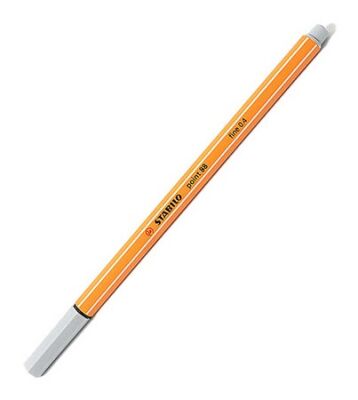 Stabilo Point 88/94 Keçe Uçlu Kalem, Açık Gri 0.4 mm - 1