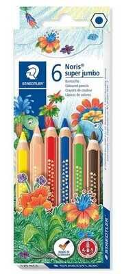 Staedtler Kuru Boya Altıgen Jumbo 6 Renk - 1