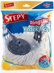 Stepy Microfiber Yuvarlak Mop Yedek