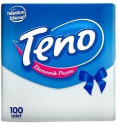 Teno Ekonomik Peçete 22x26,5 cm 100'lü Paket