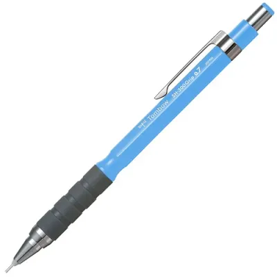 Tombow SH-300 Grip Mekanik Kurşun Kalem, Mavi 0.7 mm - 1