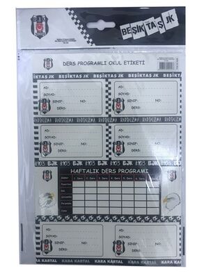 Üç Büyükler Takımlı Okul Etiketi 4 Yaprak - 24 ad - 3