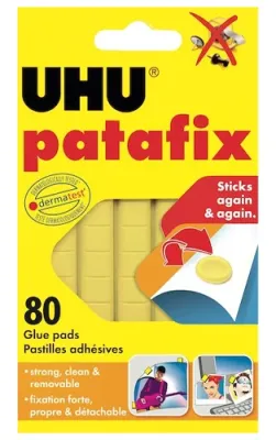 Uhu Patafıx Hamur Yapıştırıcı Sarı - 1