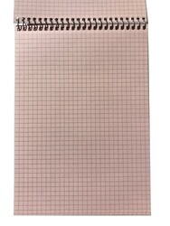 Umur A5  Karton Kapak Spiralli Pembe Bloknot Kareli 100 Yaprak - 2