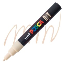Posca PC-1M 0.7 mm Poster Markörü, Bej 