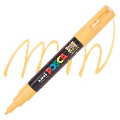 Posca PC-1M 0.7 mm Poster Markörü, Kayısı - 1