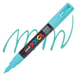 Posca PC-1M 0.7 mm Poster Markörü, Su Yeşili 