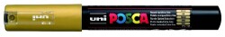 Posca PC-1M 0.7 mm Poster Markörü, Altın  - 2