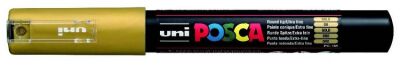 Posca PC-1M 0.7 mm Poster Markörü, Altın  - 2