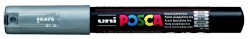 Posca PC-1M 0.7 mm Poster Markörü, Gümüş  - 2