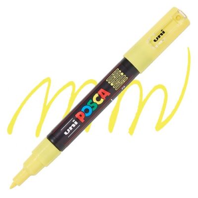 Posca PC-1M 0.7 mm Poster Markörü Güneş Sarısı - 1