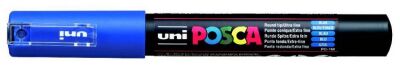 Posca PC-1M 0.7 mm Poster Markörü, Mavi  - 2