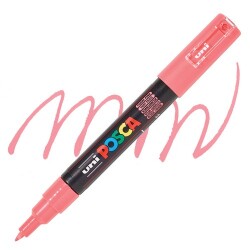 Posca PC-1M 0.7 mm  Poster Markörü Mercan Pembe 