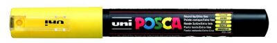 Posca PC-1M 0.7 mm Poster Markörü, Sarı  - 2