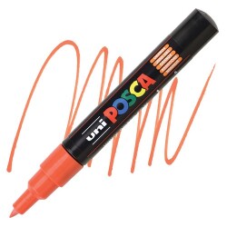 Posca PC-1M 0.7 mm Poster Markörü, Turuncu 