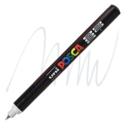 Posca PC-1MR  0.7 mm Poster Markörü, Beyaz