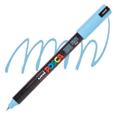 Posca PC-1MR  0.7 mm Poster Markörü, Buz Mavisi - 1