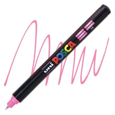 Posca PC-1MR  0.7 mm Poster Markörü, Pembe - 1