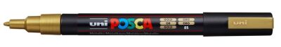 Posca PC-3M 0.9-1.3 mm Poster Markörü, Altın - 2