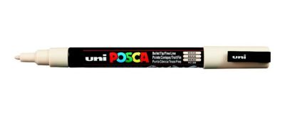 Posca PC-3M 0.9-1.3 mm Poster Markörü, Bej - 2