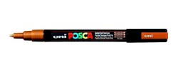 Posca PC-3M 0.9-1.3 mm Poster Markörü, Bronz - 2