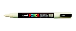 Posca PC-3M 0.9-1.3 mm Poster Markörü, Fildişi - 2